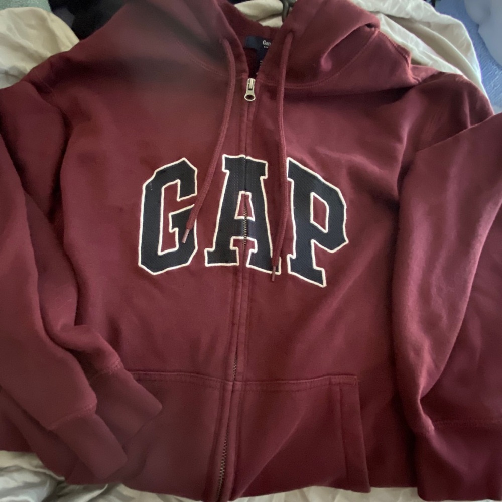 Gap Logo Zip up Hoodie
